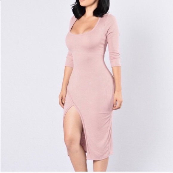Fashion Nova Mauve Dress - Picture 2 of 2